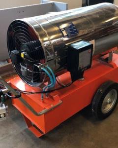 RP-JetMaster P 80 fuel oil-mobile with cart and tank 160l